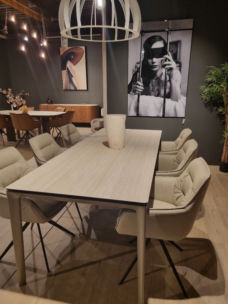 Calligaris verlengbare tafel Boma (keramisch) 90x160/220cm - 0